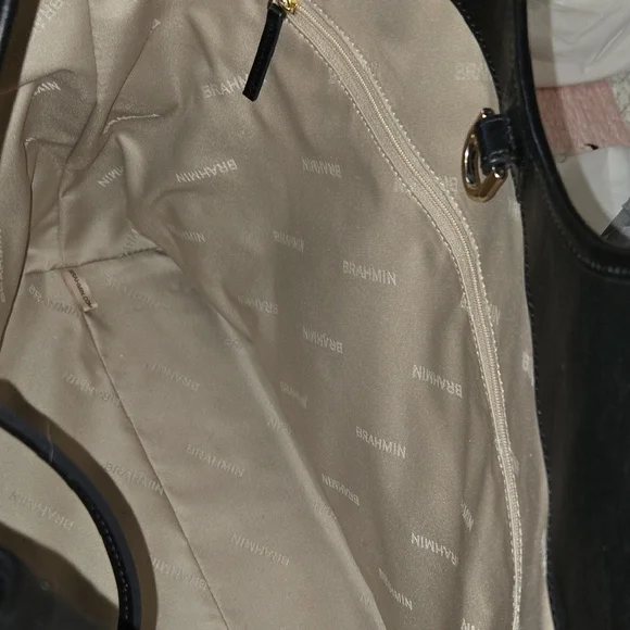 NWT Brahmin Iona Tote in Black Nightshade - Picture 11 of 16